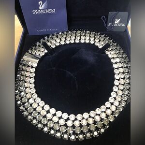 New in Box Swarovski Statement Collar Necklace. No longer Made